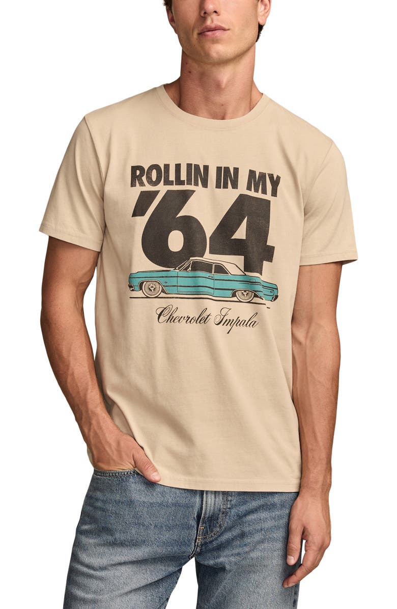 Lucky Brand '64 Chevy Impala Cotton Graphic T-Shirt, Main, color,