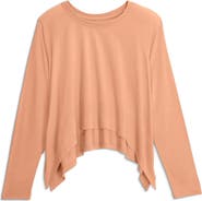 Free Fly Crop Long Sleeve Top