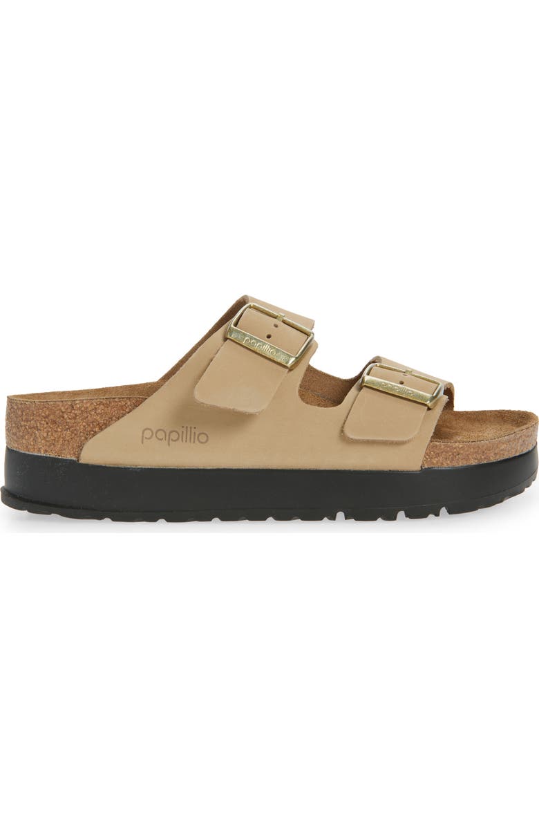 Birkenstock Arizona Flex Platform Sandal, Alternate, color, Sandcastle