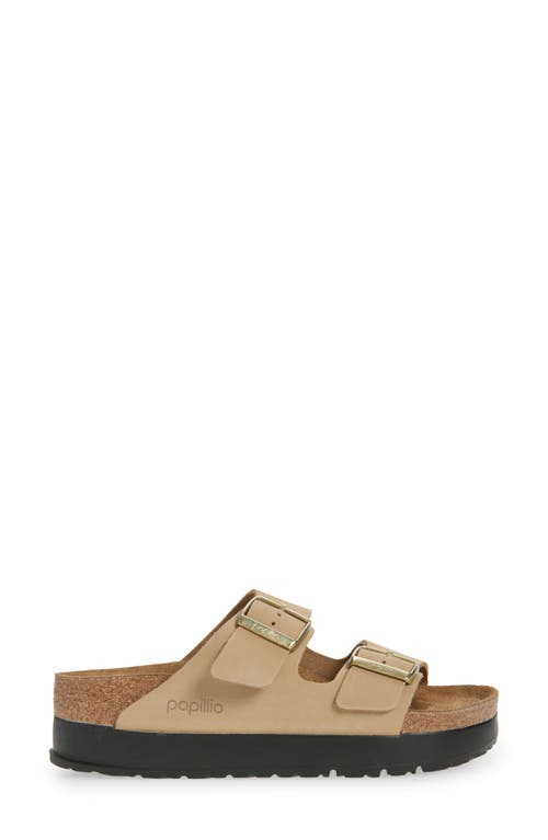 Birkenstock Papillio By  Arizona Flex Platform Sandal In Neutral