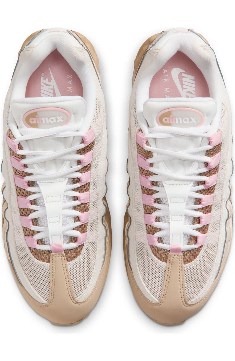 Nike Air Max 95 Big Bubble Sneaker, Alternate, color, British Khaki/ Phantom/ Sand