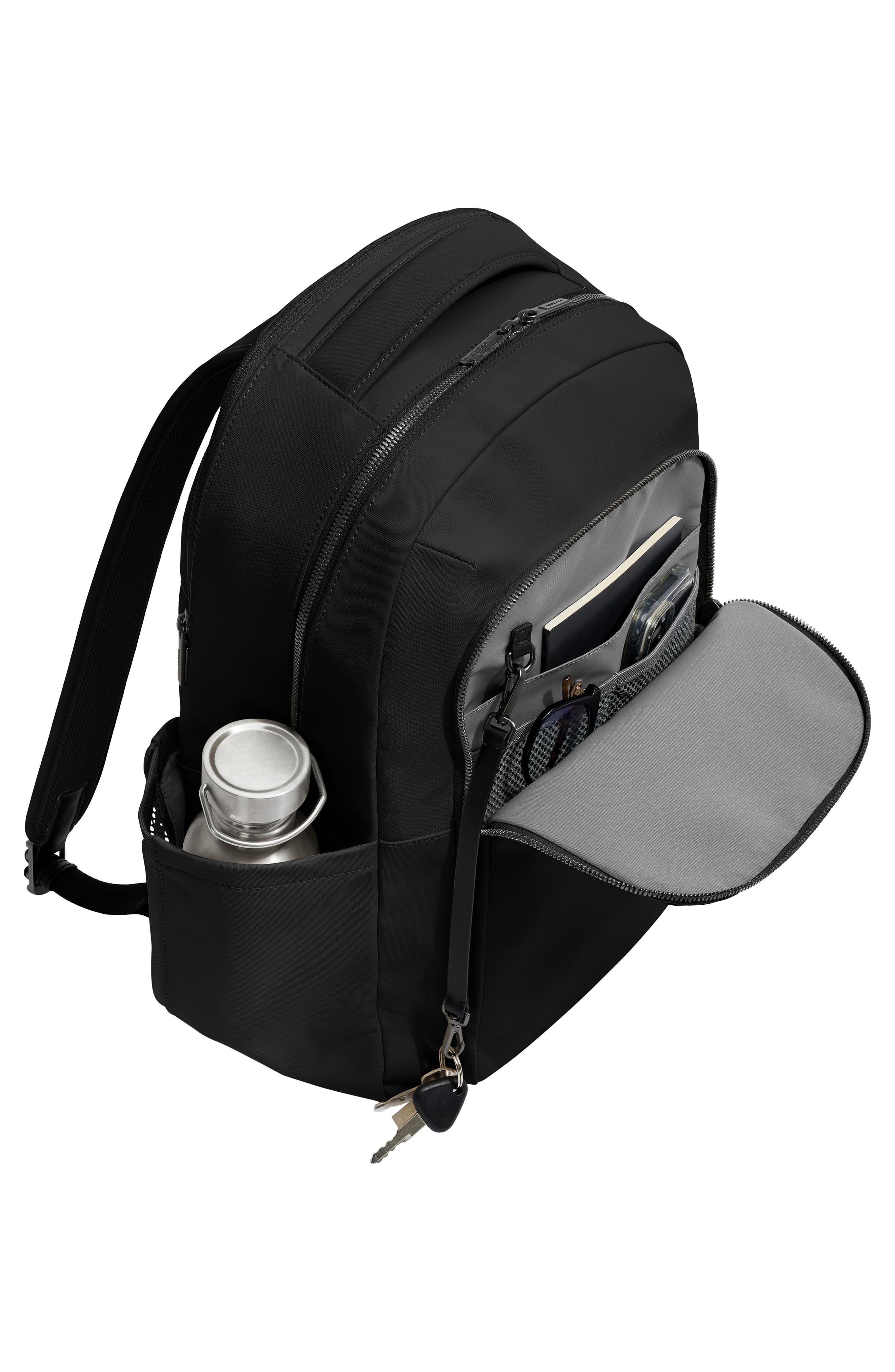 Away The Commuter Backpack, Alternate, color, Jet Black