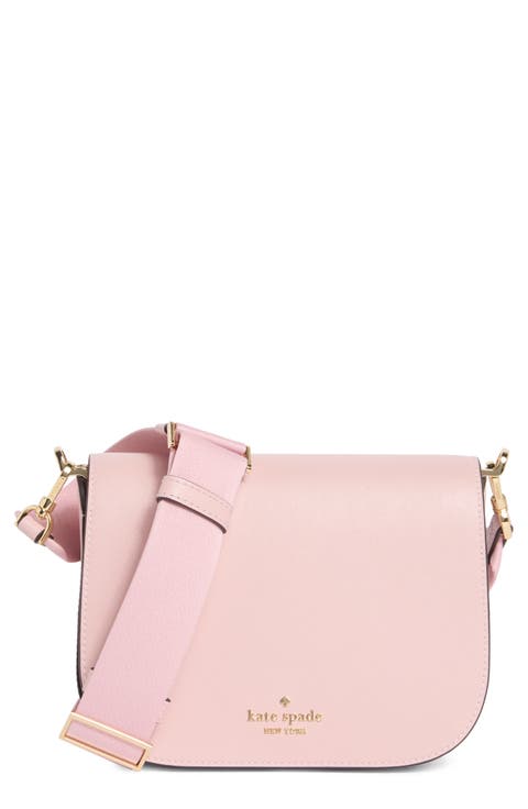 madison saffiano leather saddle bag
