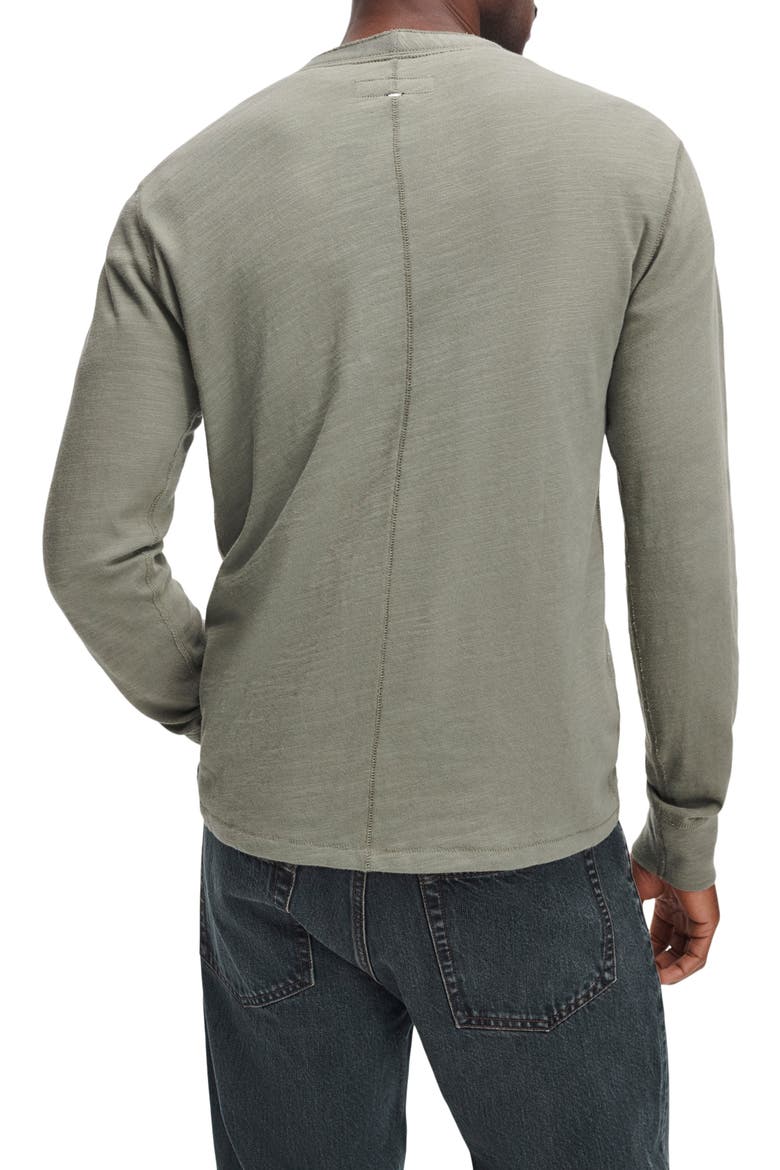 Classic Slim Fit Henley, Alternate, color, LICHEN