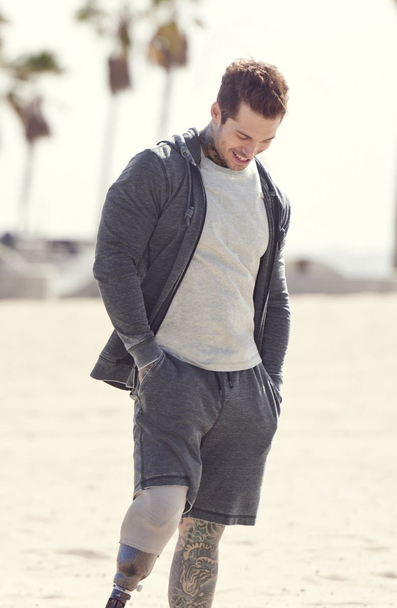 Daniel Buchler Peruvian Pima Cotton T-Shirt, Alternate, color, Black