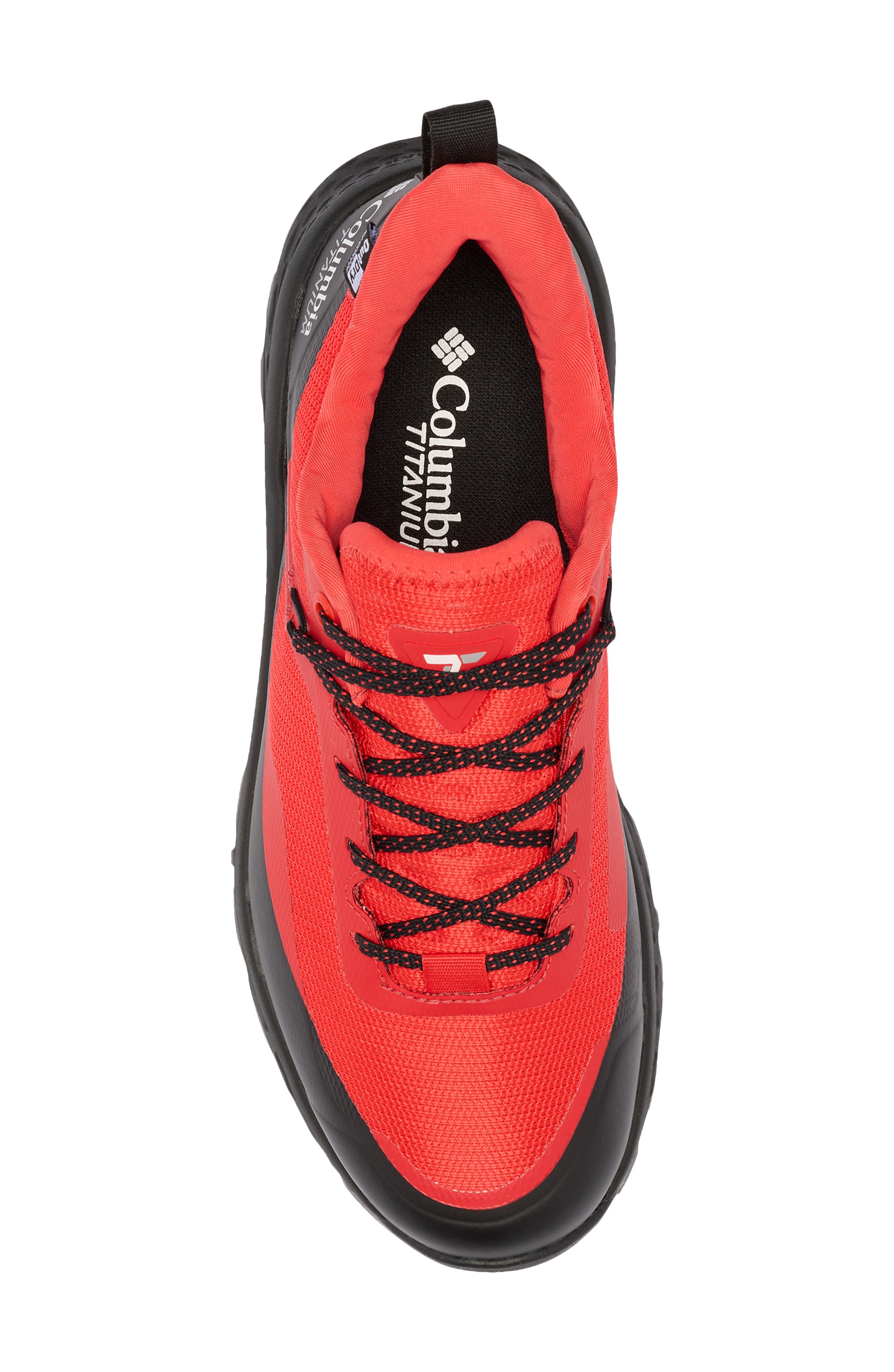Tellurix™ Titanium™ OutDry™ Shoe, Alternate, color, POPPY RED/ BLACK