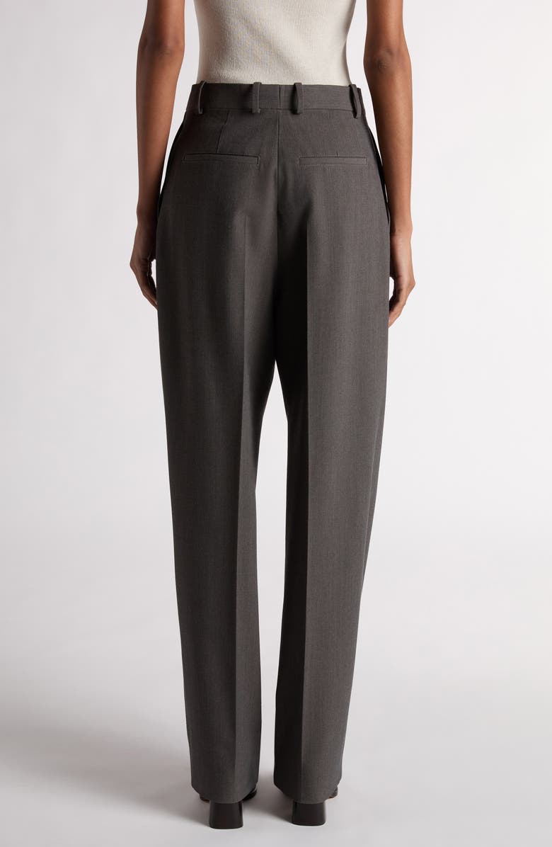 Bottega Veneta Straight Leg Tricotine Trousers, Alternate, color, 