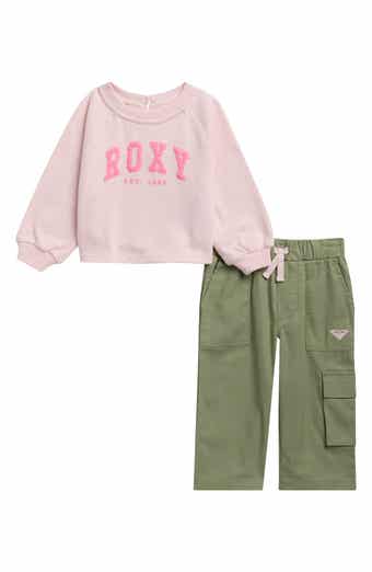 French Terry Sweatshirt & Cargo Pants Set