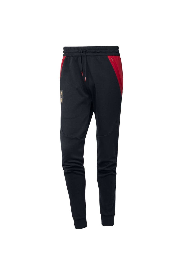 Men's adidas Black Atlanta United FC 2023 Player Club Travel Pants, Alternate, color, Black