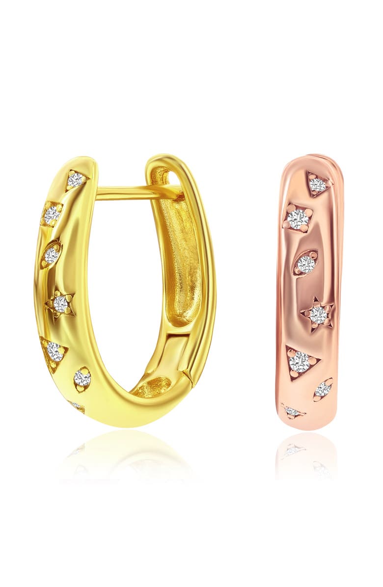 Donatello Gian Sterling Silver Mismatched Earrings, Alternate, color,