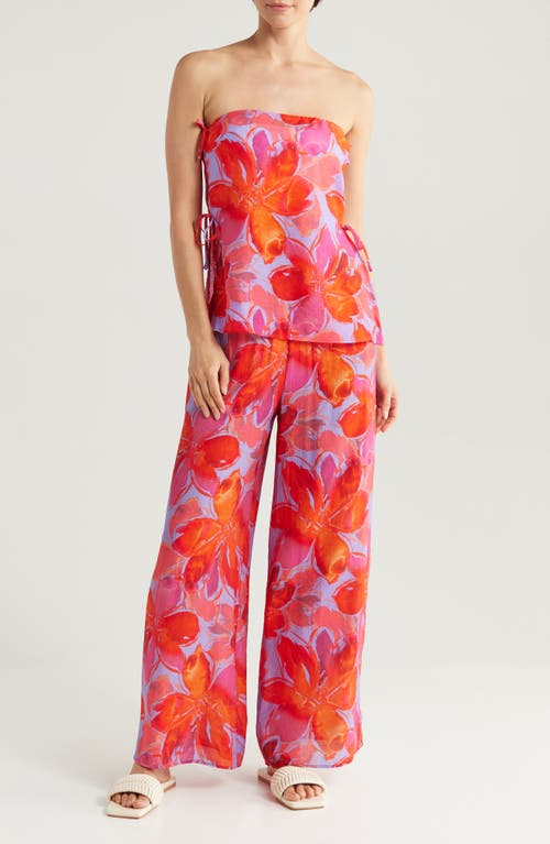 HUTCH HUTCH SIE TIE STRAPLESS TOP