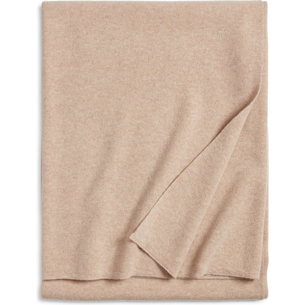 Nordstrom Cashmere Throw Blanket In Neutral