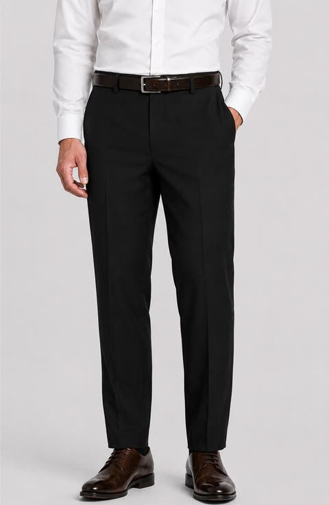 Stefano Modern Fit Wool Trousers