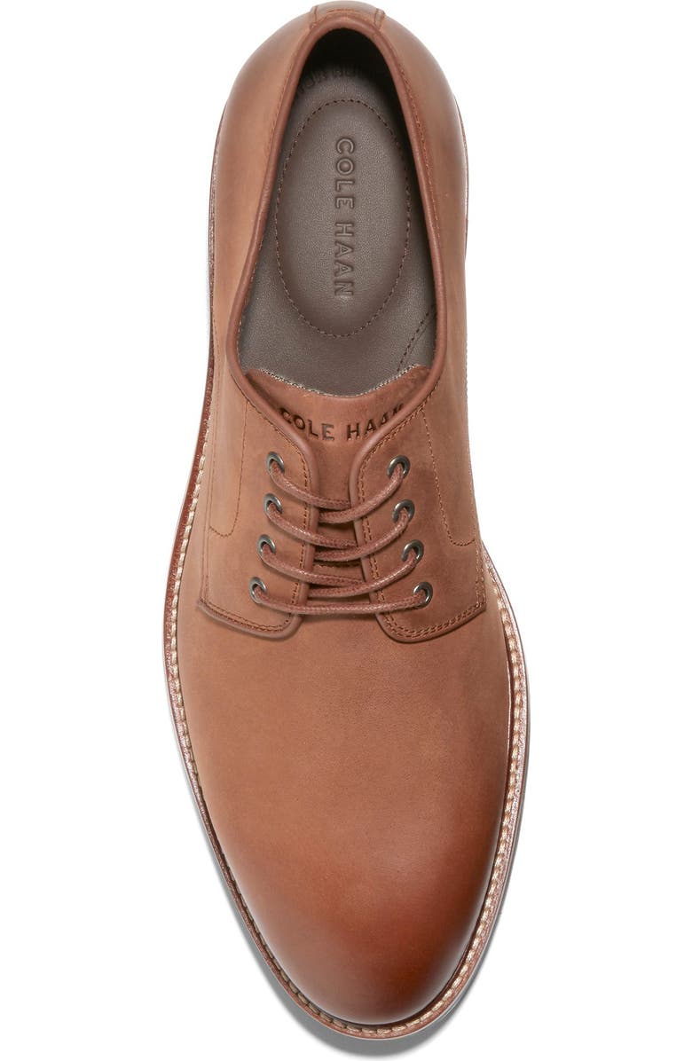 Cole Haan Berkshire Lug Water Resistant Derby, Alternate, color, Dark Sequoia Waxy