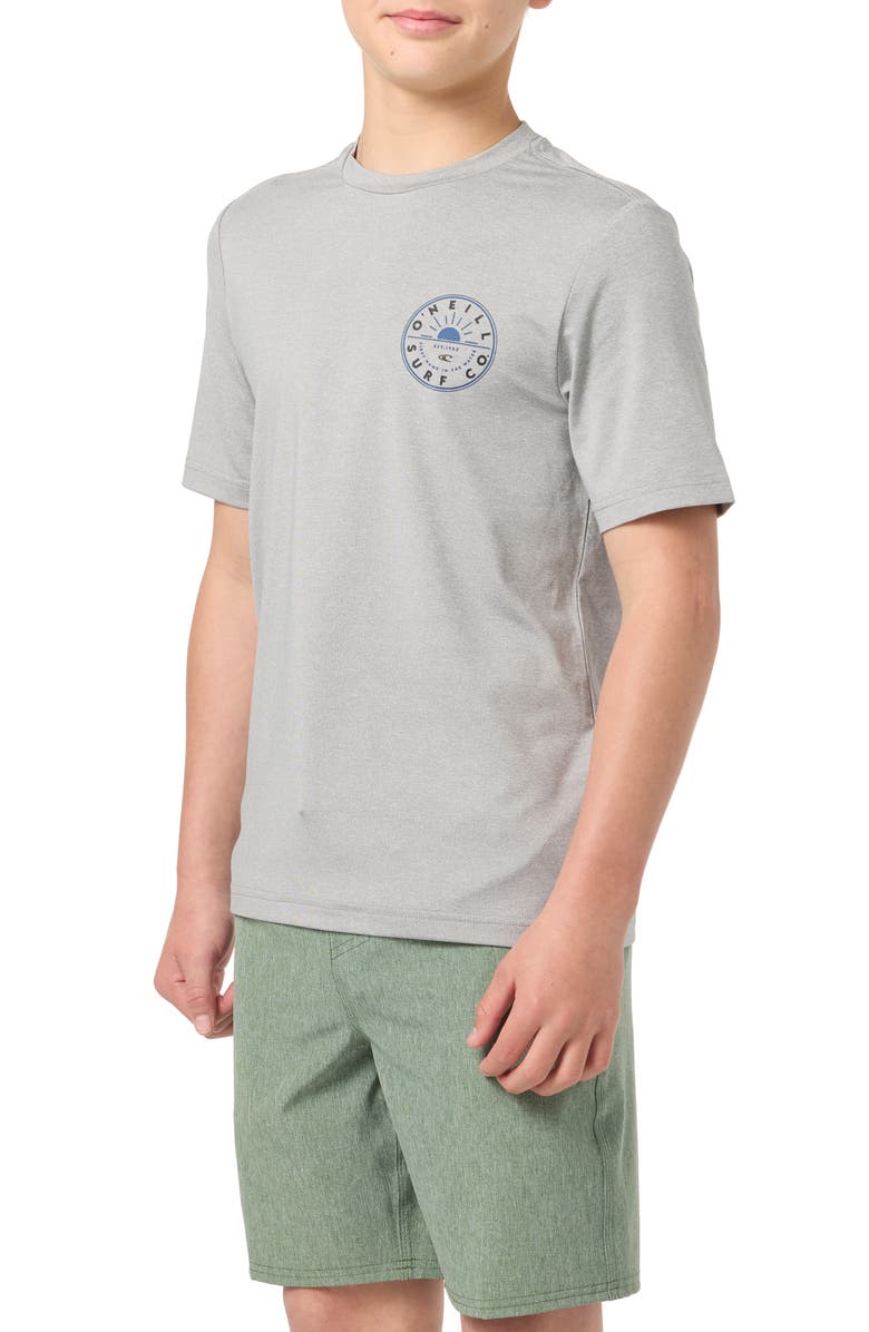 O'Neill Kids' TRVLR UPF Beams Performance T-Shirt, Alternate, color, 