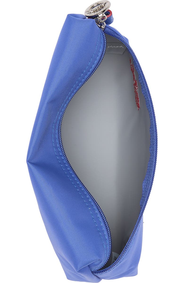 Longchamp Le Pliage Club Cosmetic Case, Alternate, color, Myosotis