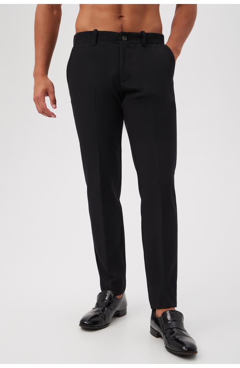 MR TURK Alex Slim Trouser, Main, color, Black