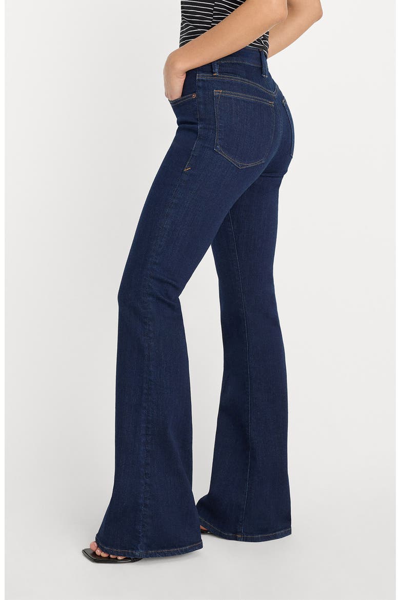 Good Legs Flare Jeans, Alternate, color, INDIGO1153