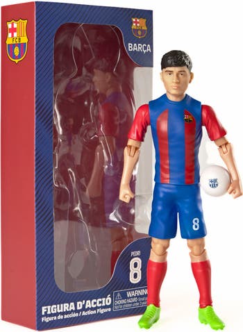 SS FC Barcelona Real Madridフィギュア 4体 Banbo Toys SOCKERS FC Barcelona Pedri 8