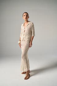 JBQ Maud Skirt in Beaded Macrame