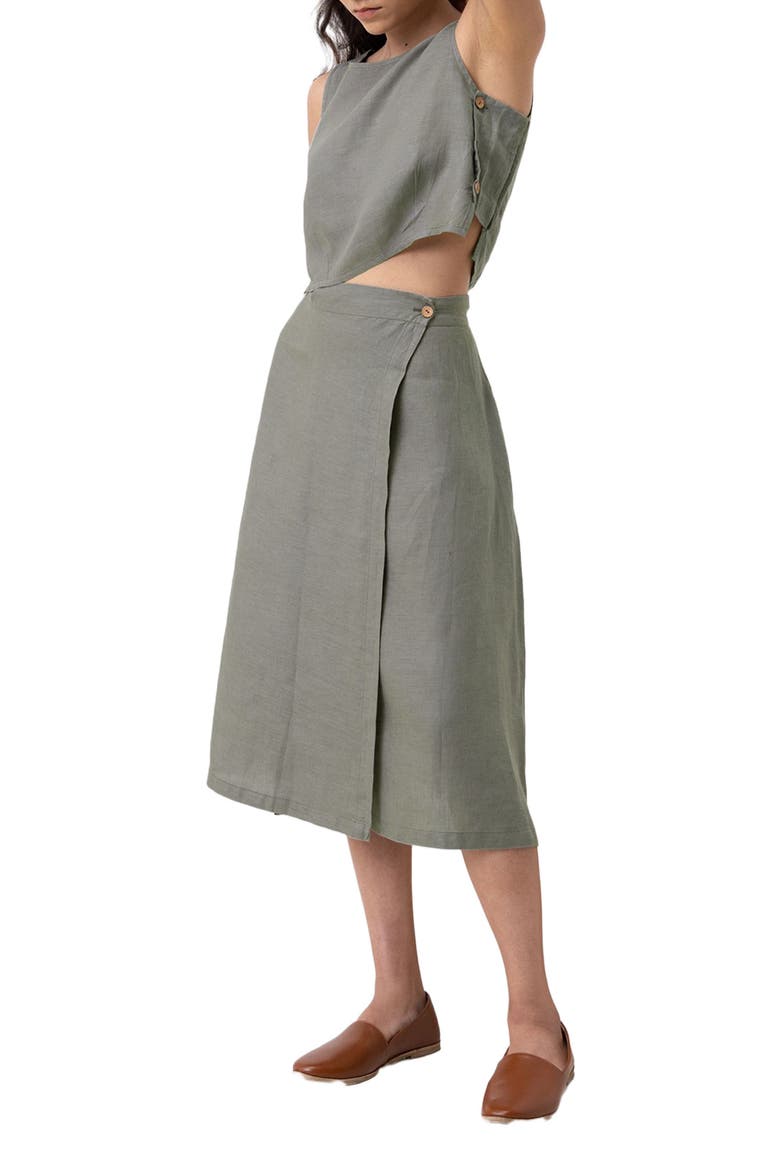 Boxy Crop Top, Alternate, color, Hemp Dark Green
