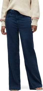 Hudson Jeans Jodie High Waist Super Wide Leg Jeans