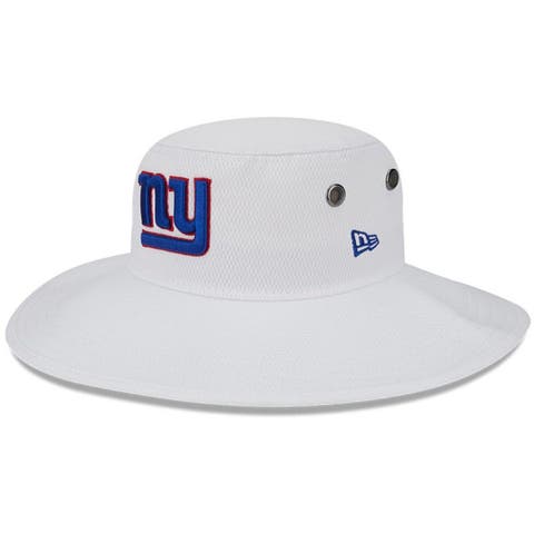 Men's New Era White New York Giants 2023 NFL Training Camp Panama Bucket Hat