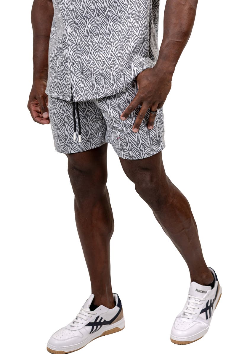 Maceoo Martyr 0337 Knit Drawstring Shorts, Alternate, color, Grey