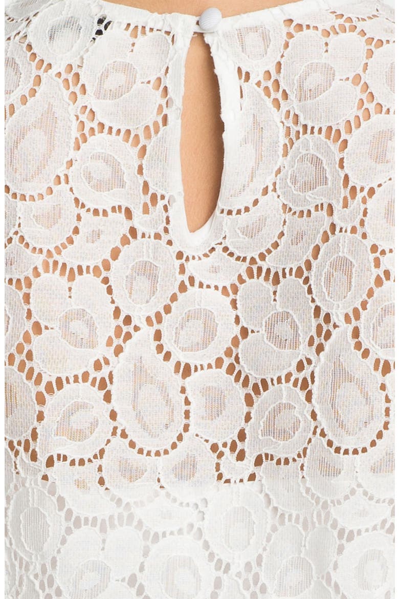 'Ivy' Lace Blouse, Alternate, color, ECRU WHITE