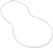 Monica Vinader Alta Textured Chain Necklace