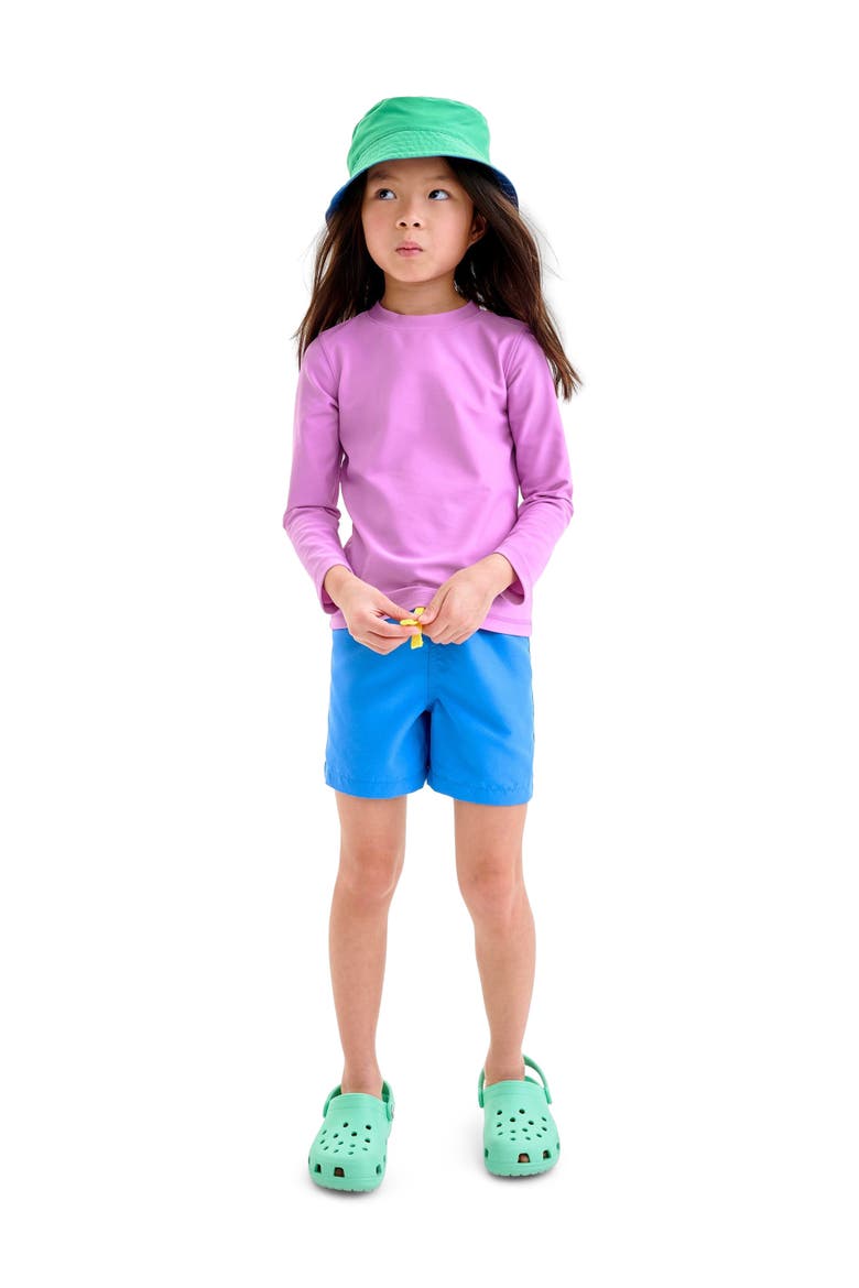 Kids Swim Trunk, Alternate, color, Blueberry