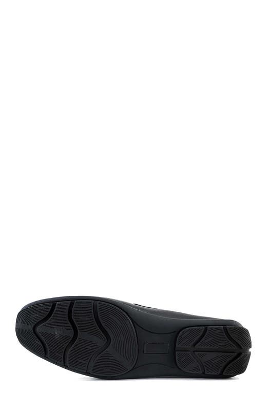 Marc Joseph New York Hamilton Place  Leather Penny Driver Loafer, Alternate, color, Black Grainy