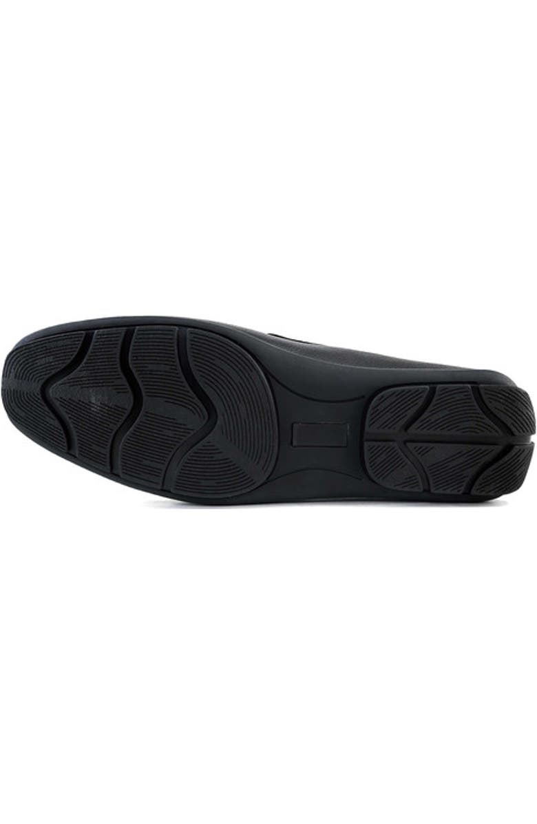 Marc Joseph New York Hamilton Place Leather Penny Driver Loafer, Alternate, color, Black Grainy