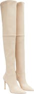 Stuart Weitzman Ultrastuart 100 Stretch Pointed Toe Over the Knee Boot