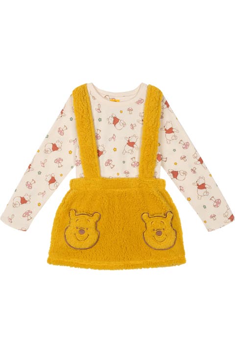 Winnie the Pooh 2-Piece Tee and Suspender Skirt Set