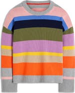 Boden Lucy Relaxed Stripe Cotton Sweater