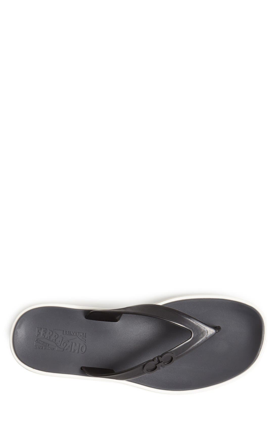 FERRAGAMO Salvatore Ferragamo 'Nizza' Flip Flop, Alternate, color, 