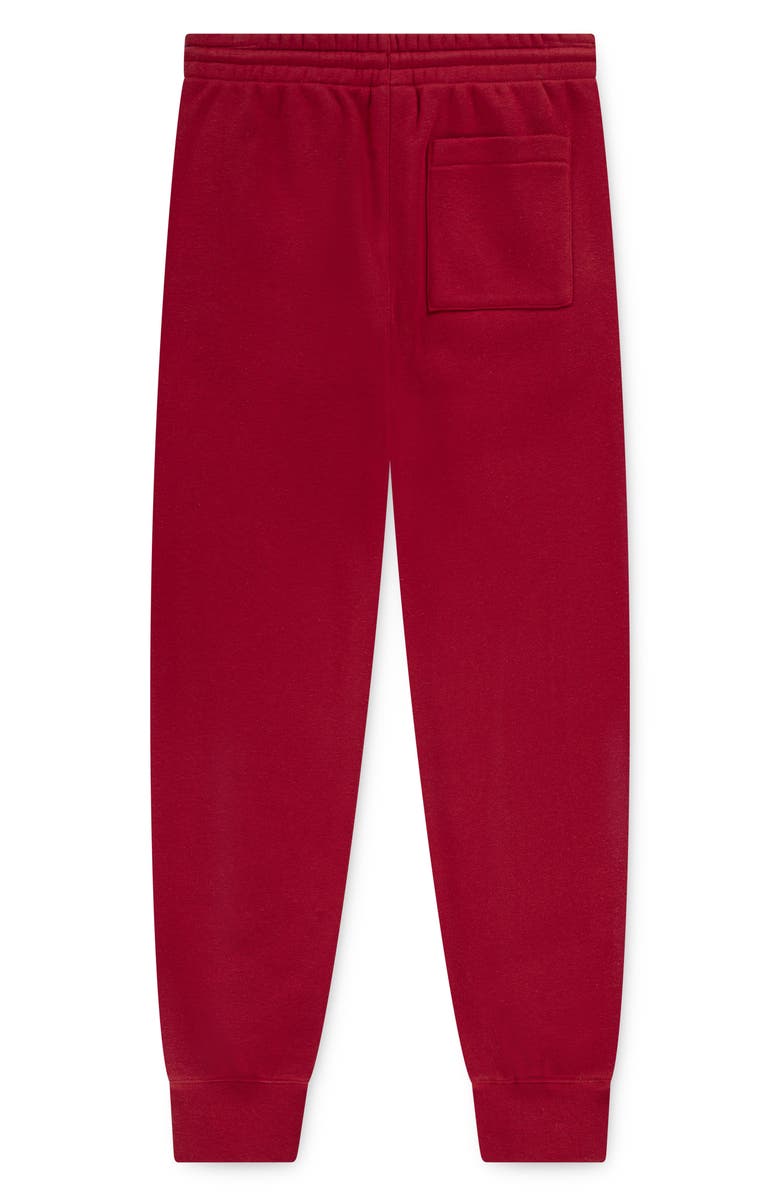 Jordan Kids' MJ Essentials Fleece Graphic Joggers, Alternate, color, Gym Red