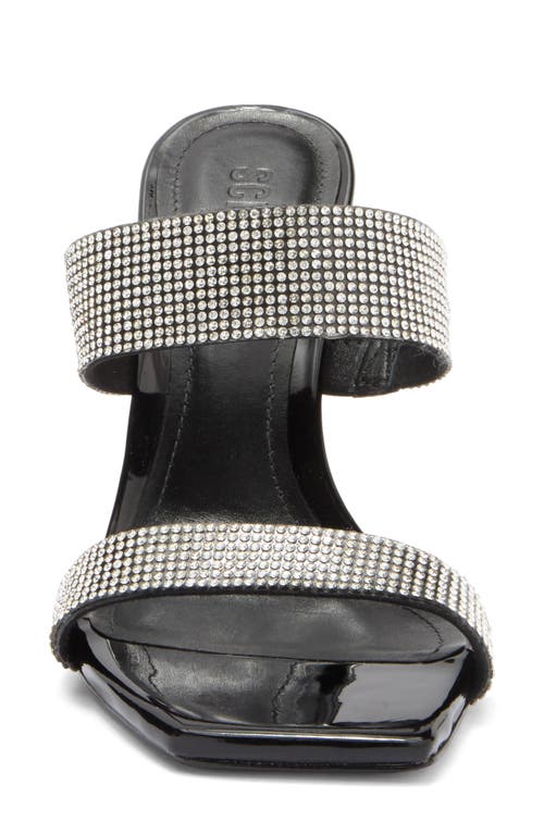 SCHUTZ SCHUTZ LIAM RHINESTONE SLIDE SANDAL