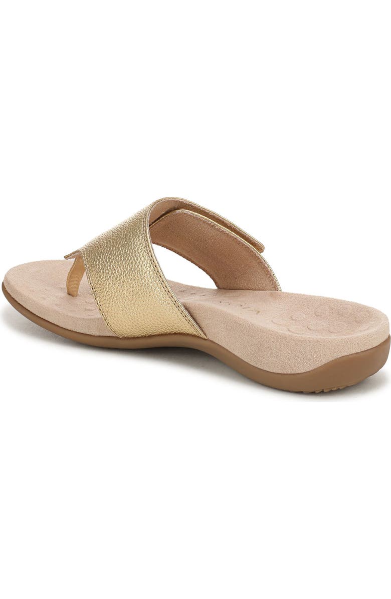 Vionic Renee Sandal, Alternate, color, Gold Metallic Leather