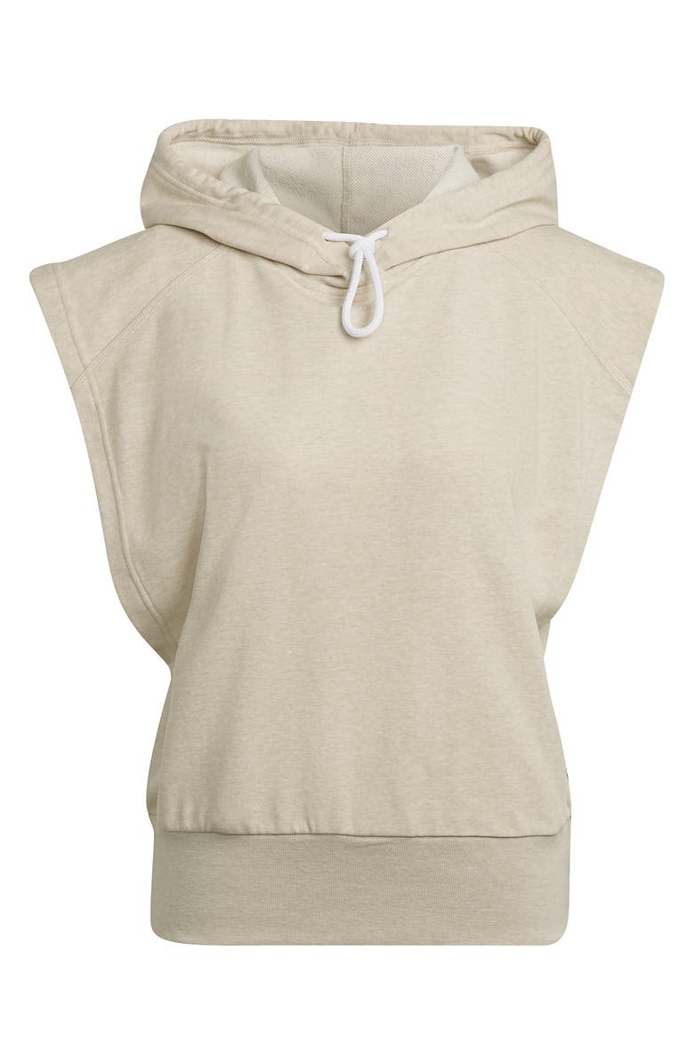 adidas Sleeveless Hoodie, Alternate, color, 