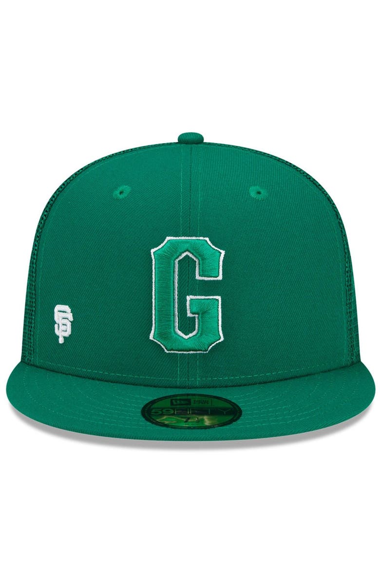 New Era Men's New Era Green San Francisco Giants 2022 St. Patrick's Day 59FIFTY Fitted Hat, Alternate, color,