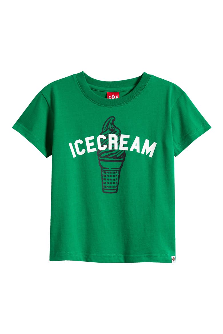 Kids' The Cone Cotton Graphic T-Shirt, Main, color, JOLLY GREEN