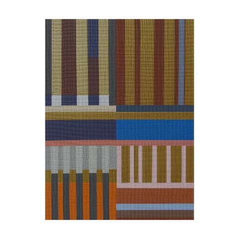 Woven Perspectives No. 03 Geometric Abstract Art Print