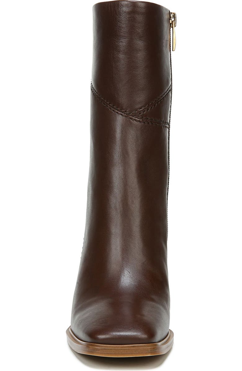 Franco Sarto Stevie Block Heel Bootie, Alternate, color, Brown Wc