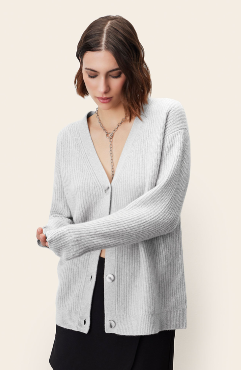 Billie Chunky Cashmere Cardigan