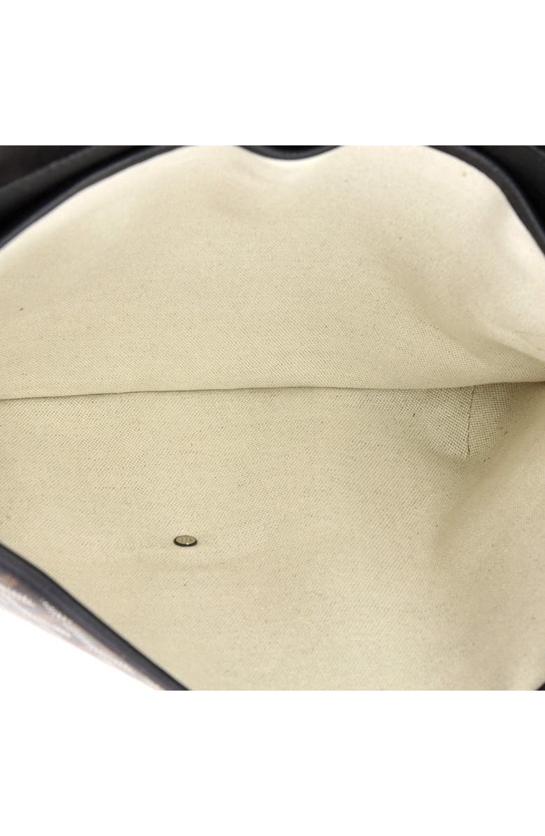 Pre-Owned Goyard Coursier Messenger Bag Coated Canvas and Leather, Alternate, color, Black