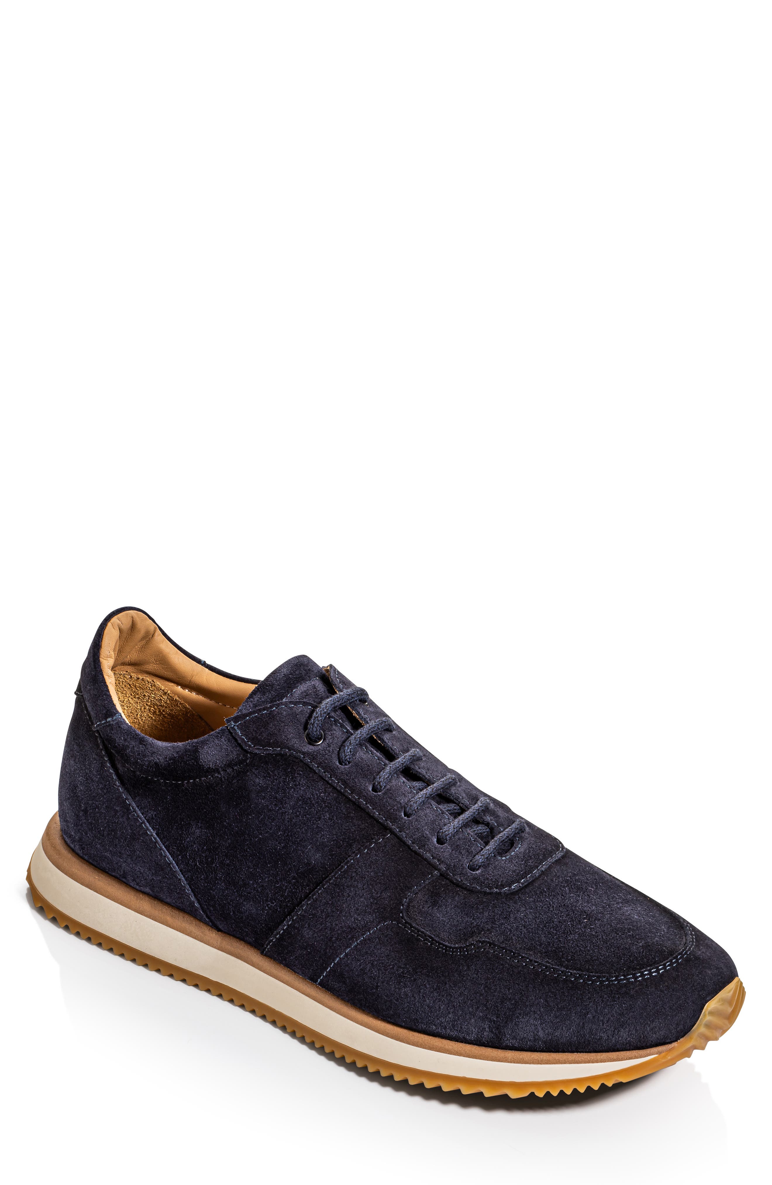 Fanning Sneaker, Main, color, SOFTY BLU AERO