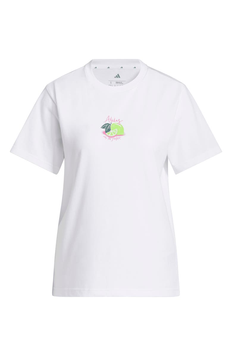 adidas The Limoncello Cotton Graphic T-Shirt, Alternate, color, White
