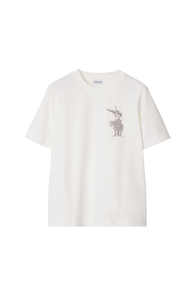 Burberry EKD Cotton T-shirt, Alternate, color, 